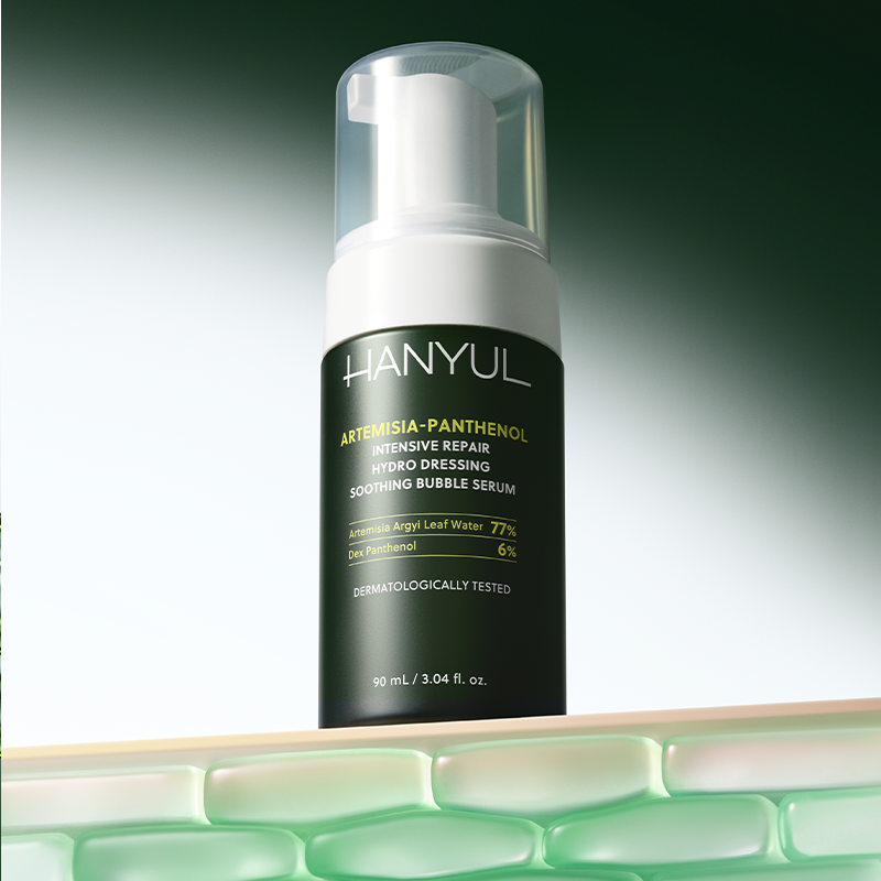쑥판텐 인텐시브 리페어 수분드레싱 진정 버블 세럼 90ml 상품 이미지 5
