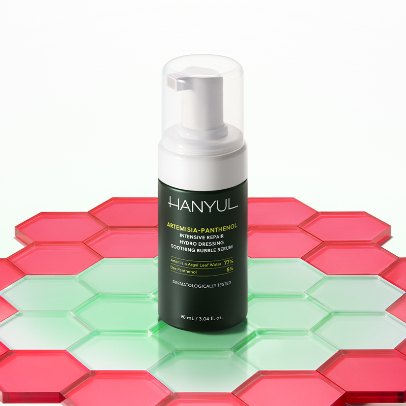쑥판텐 인텐시브 리페어 수분드레싱 진정 버블 세럼 90ml 상품 이미지 6