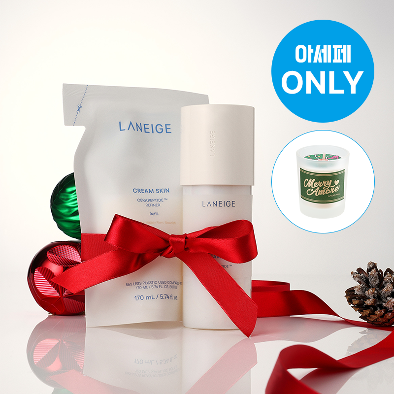 [아세페 ONLY] 크림스킨 스페셜 기프트 세트 (본품170ml+리필170ml)