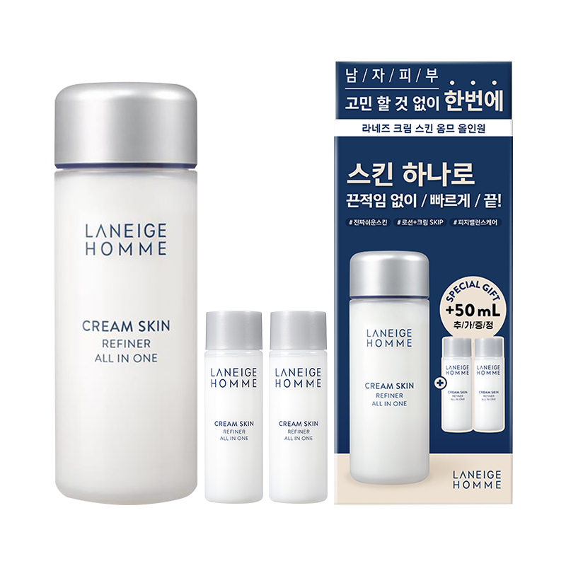 크림 스킨 옴므 올인원 단품기획세트 150ml 상품 이미지 2