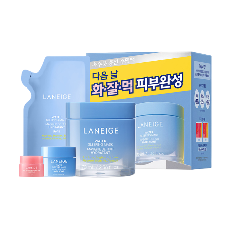 [아세페 ONLY] 워터 슬리핑 마스크 기프트 세트 (본품70ml+증정15ml) 상품 이미지 3