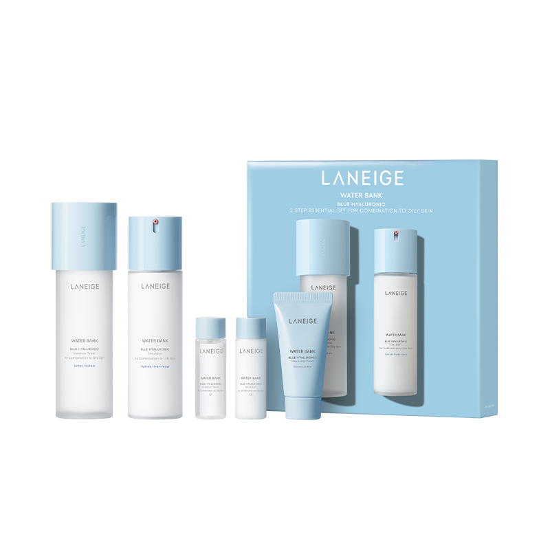 워터뱅크 블루 히알루로닉 기초 세트(지·복합용) 160ml+120ml