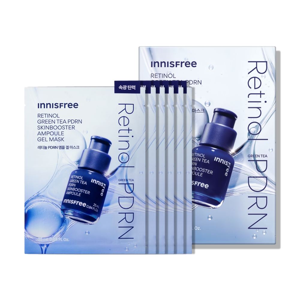 레티놀 PDRN 앰플 겔 마스크 6매