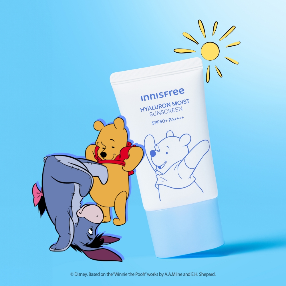 [곰돌이푸에디션] 히알루론 수분 선크림 SPF50+/PA++++ 50ml