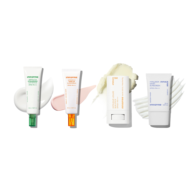 선 BEST4 (히알루론수분선/인텐시브레져선스틱/비타C톤업선/그린티선세럼) 50ml