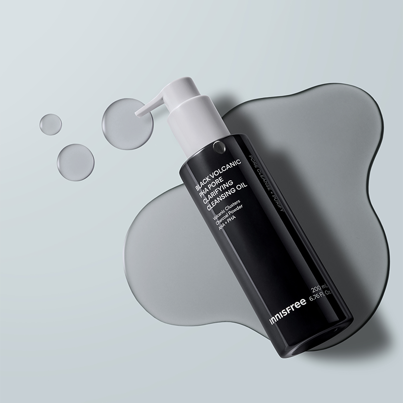 블랙 화산송이 파하 모공 클렌징 오일 200ml 상품 이미지 2