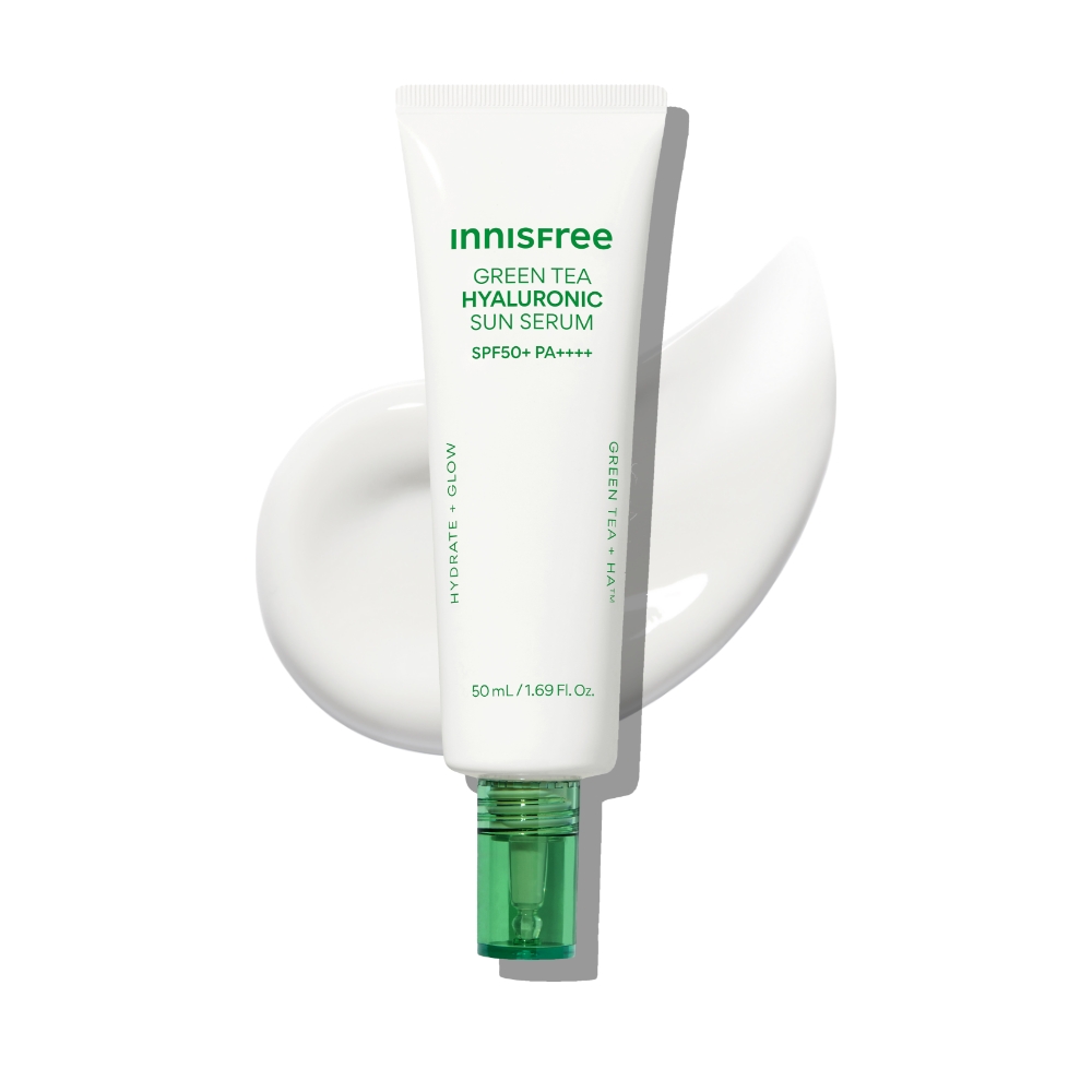 [첫구매특가] 그린티 히알루론산 진정수분 선세럼 SPF50/PA++++ 50ml 상품 이미지 1
