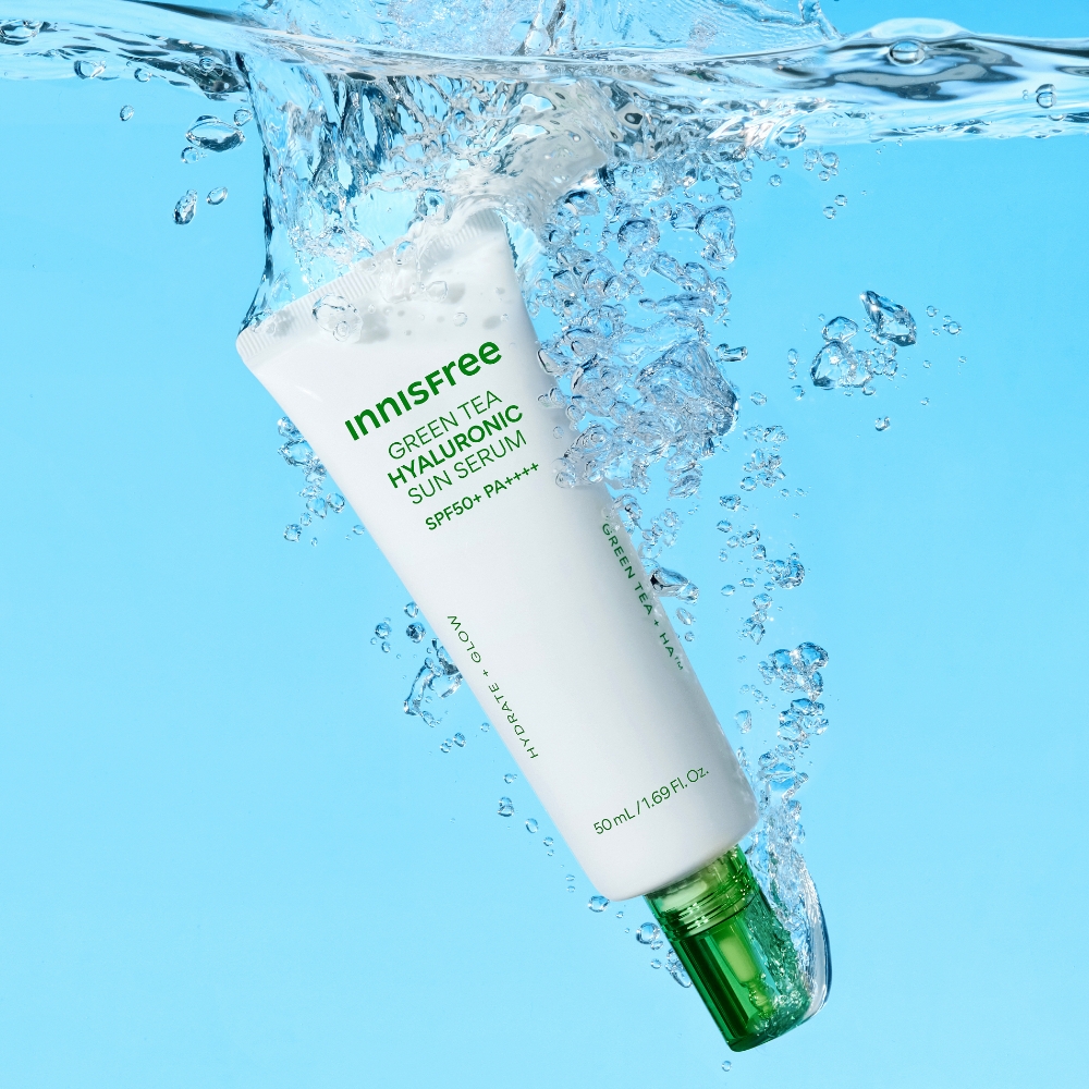 [첫구매특가] 그린티 히알루론산 진정수분 선세럼 SPF50/PA++++ 50ml 상품 이미지 2