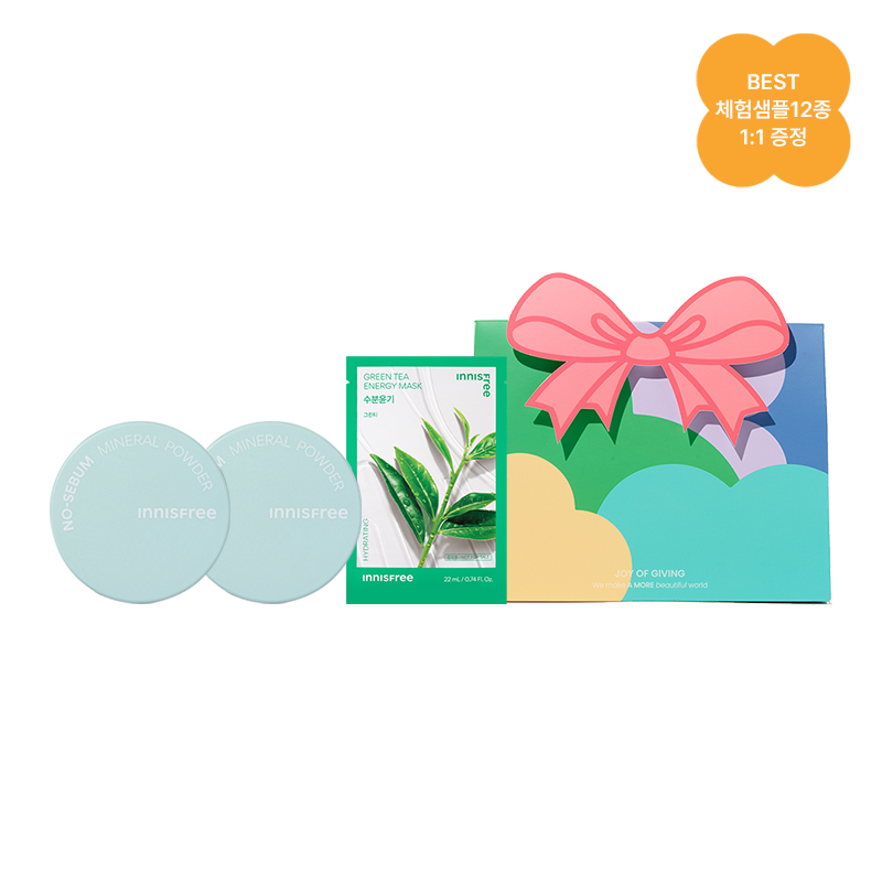 [봄선물][듀오]노세범 미네랄 파우더 세트