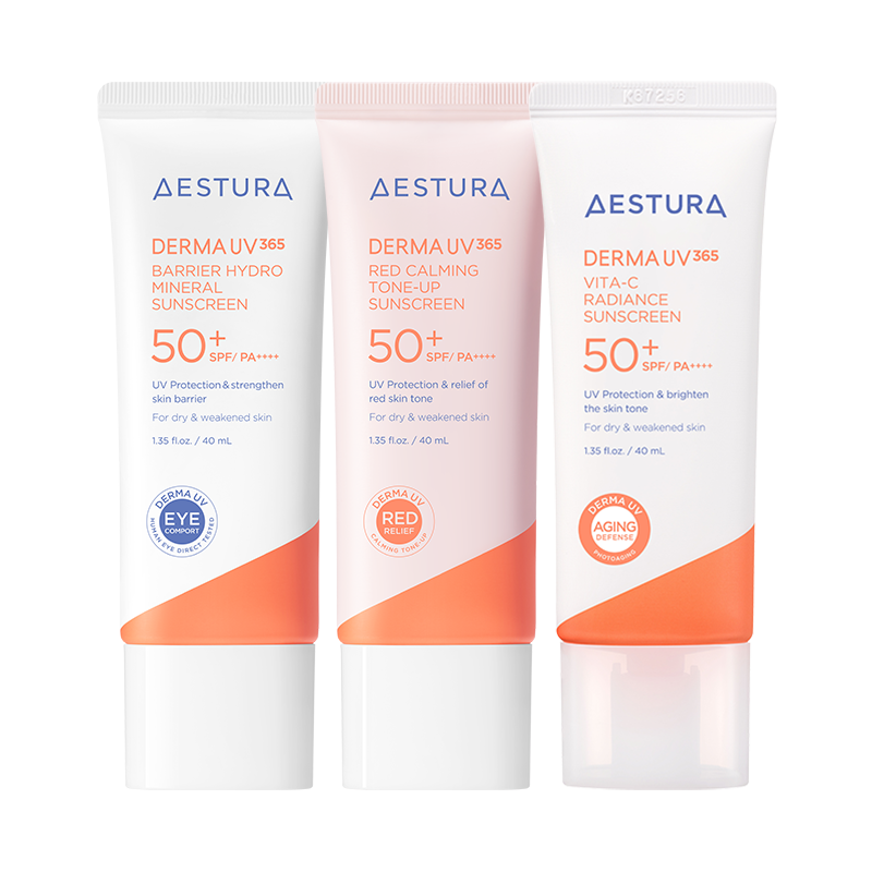 더마UV365 무기자차 선크림 or 톤업 선크림 or 비타C광채 수분 선크림 SPF 50+/ PA++++(택1) 40ml 상품 이미지 2
