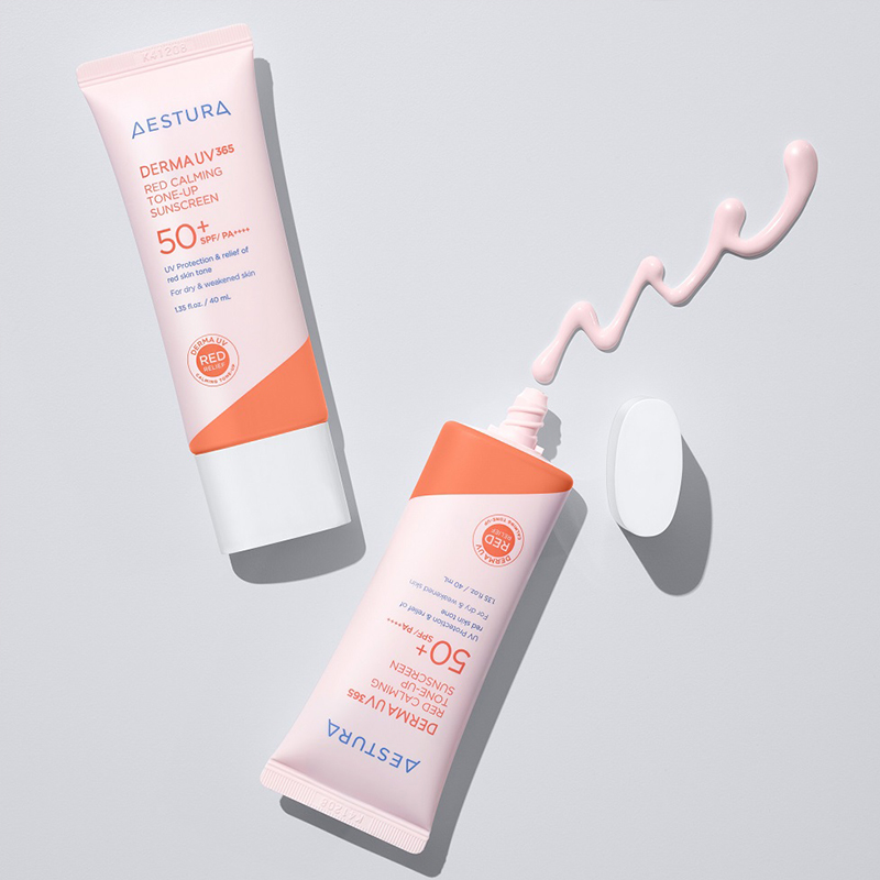 더마UV365 레드진정 톤업 선크림 SPF 50+/ PA++++ 40ML 상품 이미지 5