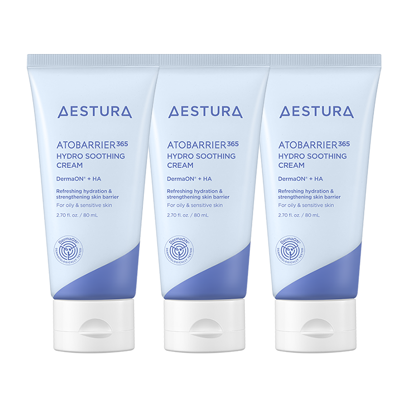 [트리플] NEW 아토베리어365 하이드로 수딩크림 80ml*3개 상품 이미지 2