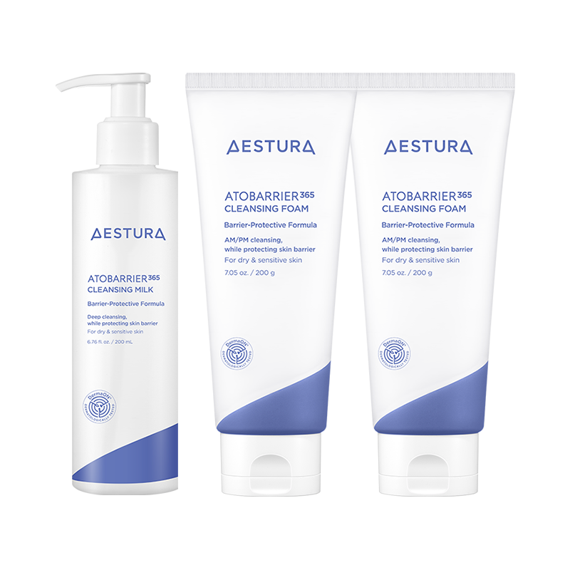 [3입] 아토베리어365 클렌징밀크 200ml 1개+클렌징폼 200g*2개 상품 이미지 2
