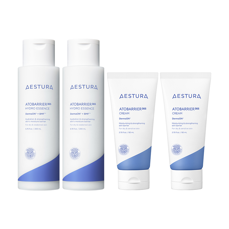 [4입] 아토베리어365 크림 80ml*2개+하이드로 에센스 200ml*2개 상품 이미지 2