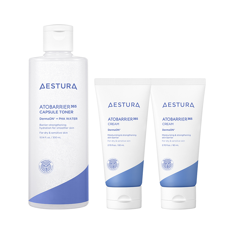 [3입] 아토베리어365 크림 80ml*2개+캡슐 토너 300ml 1개 상품 이미지 2