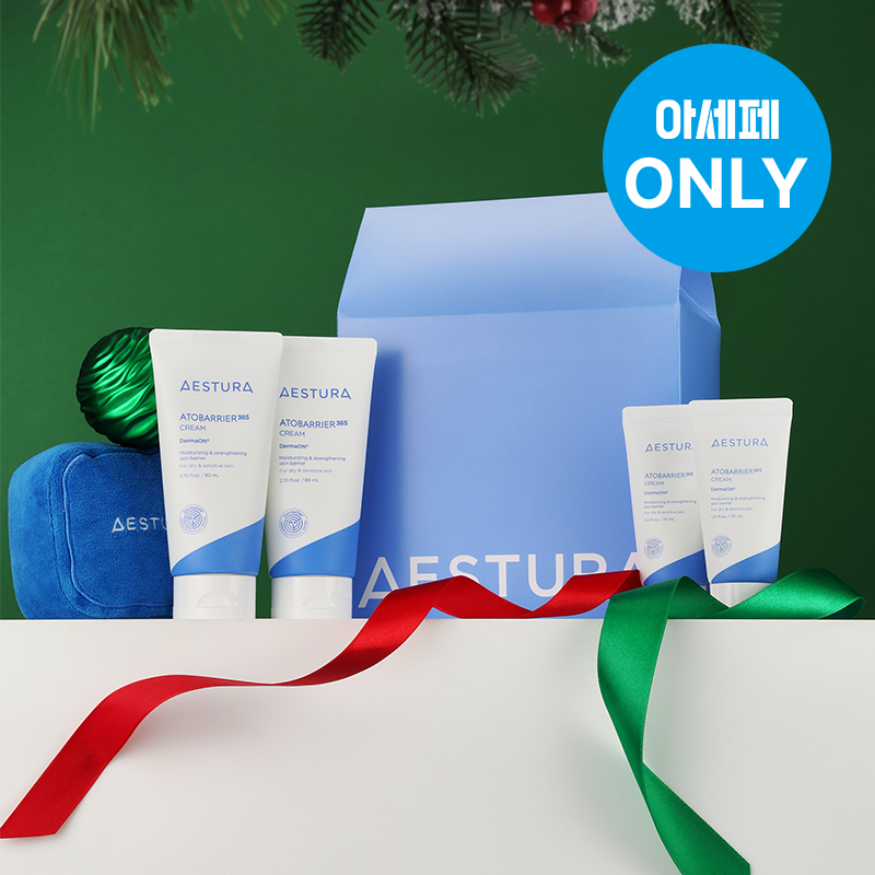 [아세페 ONLY] 아토베리어365 크림 80ml 더블 세트
