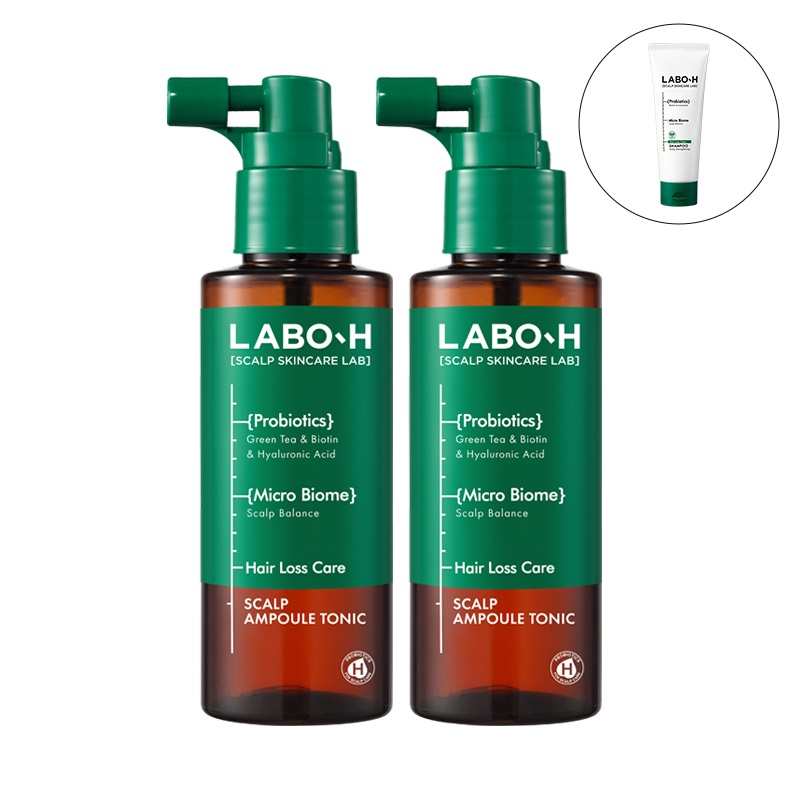 [2입] 두피강화 클리닉 앰플 토닉 탈모증상완화 (100mlx2)