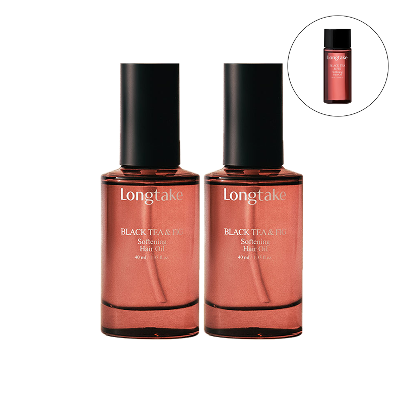 [2입] 블랙티앤피그 소프트닝 헤어 오일 (40mlx2)