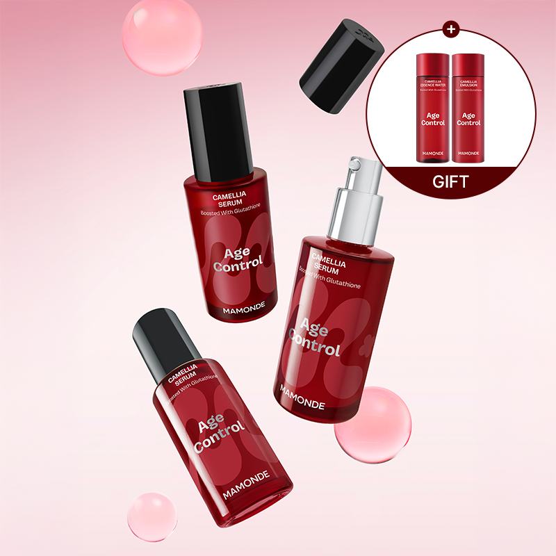 [더블] 에이지 컨트롤 카멜리아 세럼 (50ml x 2개)