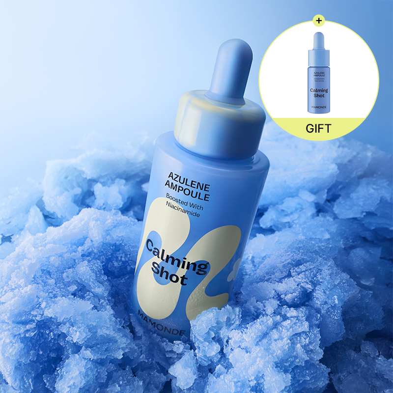 [싱글] BEST 카밍 샷 아줄렌 흔적 수분 앰플 50ml