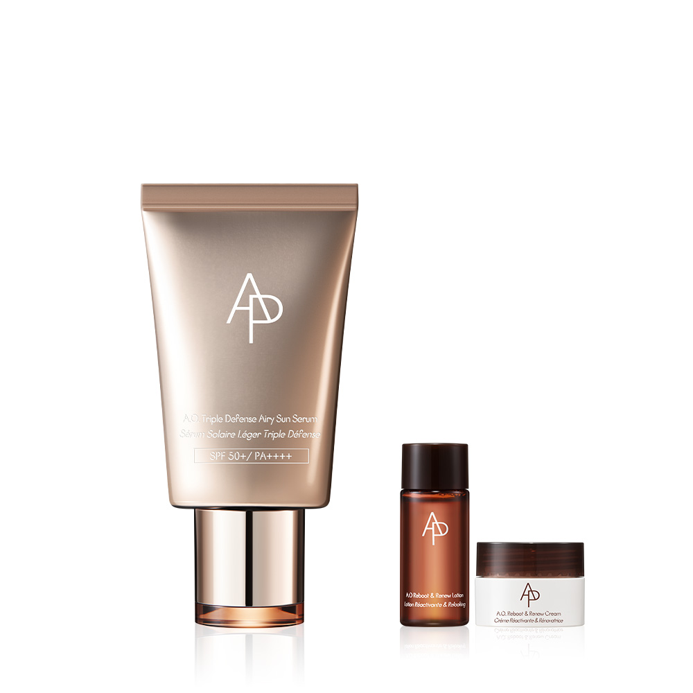 에이오 트리플 디펜스 에어리 선 세럼 40ml