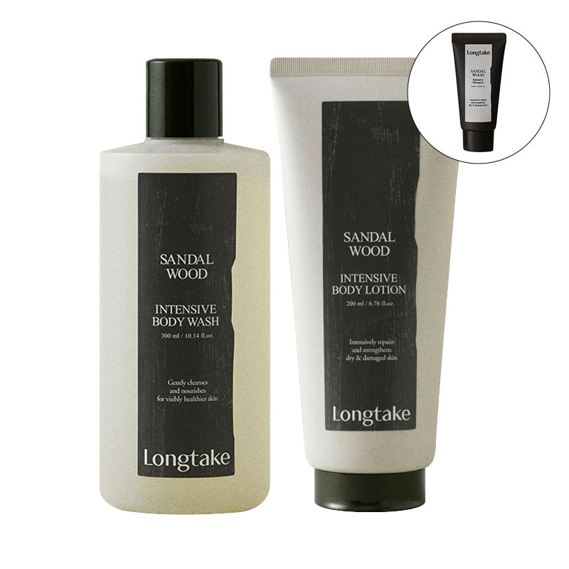 샌달우드 인텐시브 바디워시+바디로션 (300ml/200ml)