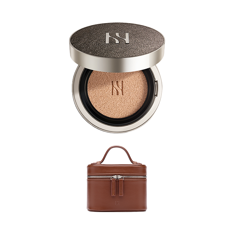 [홀리데이] 블랙쿠션 리필 21N1 + 쿠션 케이스 #1 메탈릭레더