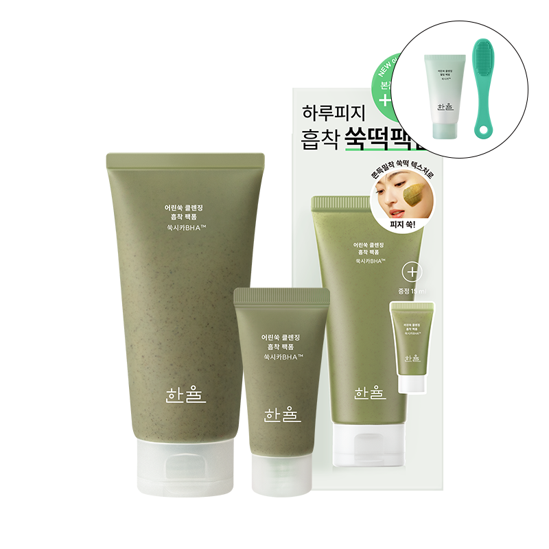 어린쑥 클렌징 흡착 팩폼 120ml