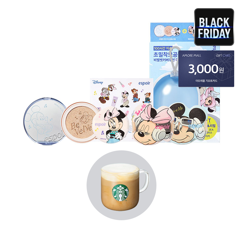 [디즈니에디션] 비벨벳 커버쿠션 기획세트 SPF42/PA++ (본품 13g + 리필 13g)