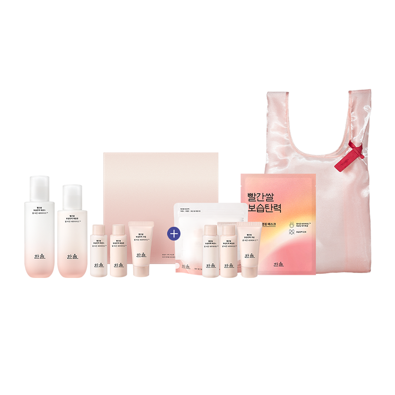 [1/14출고] 빨간쌀 보습탄력 2종 세트