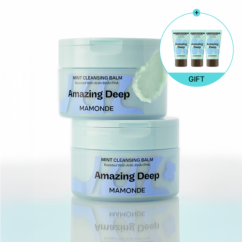 [더블] BEST 어메이징 딥 민트 클렌징밤 (90ml x 2개)