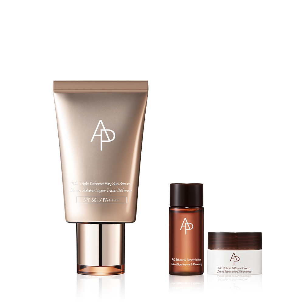 에이오 트리플 디펜스 에어리 선 세럼 40ml