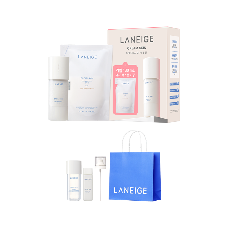 크림스킨 스페셜 기프트 세트 (본품170ml+리필130ml)
