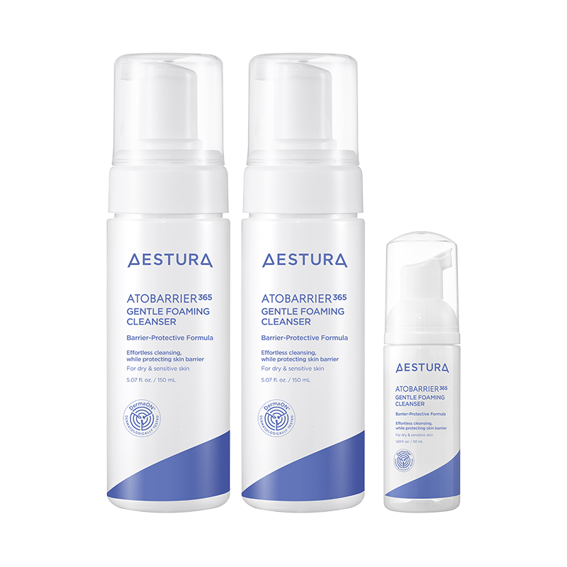 [더블] NEW 아토베리어365 젠틀 포밍클렌저 150ml(버블클렌저 AD)