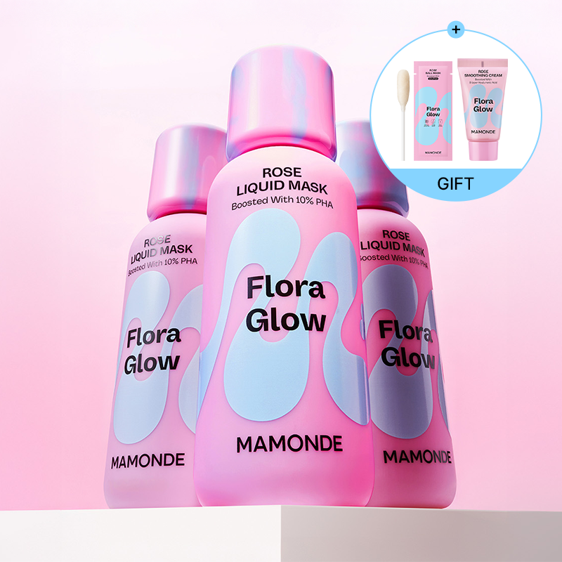 [싱글] BEST 플로라 글로우 로즈 리퀴드 마스크 80ml