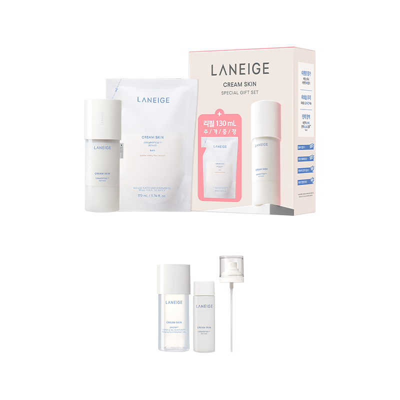 크림스킨 스페셜 기프트 세트 (본품170ml+리필130ml)