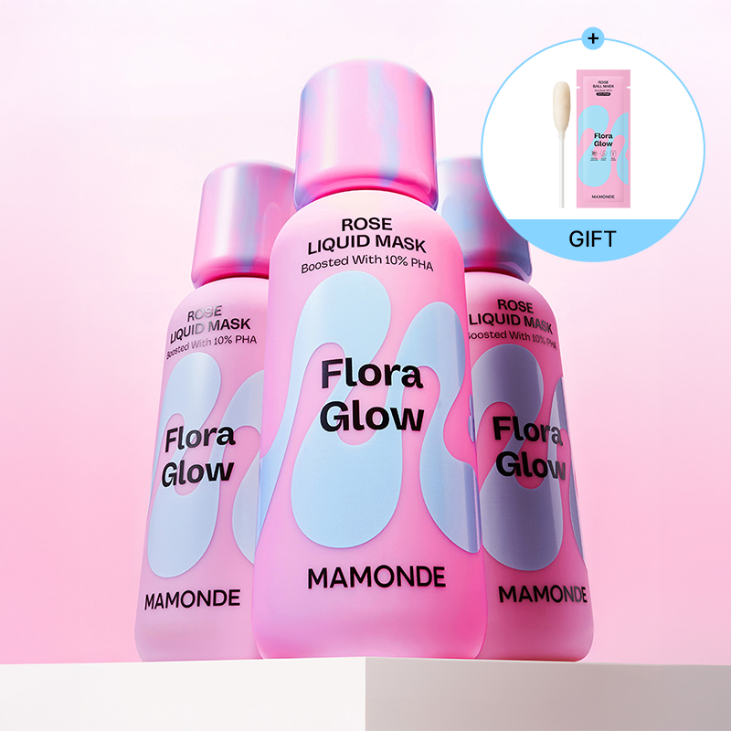 [싱글] BEST 플로라 글로우 로즈 리퀴드 마스크 80ml