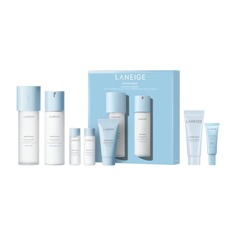 워터뱅크 블루 히알루로닉 기초 세트(지·복합용) 160ml+120ml