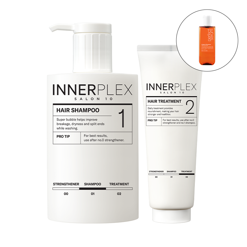 이너플렉스 모발강화 샴푸/트리트먼트 (375g/240g)