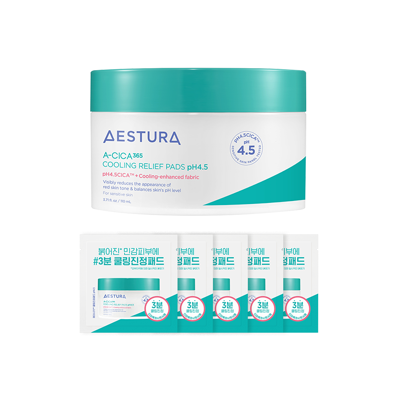 에이시카365 쿨링팩패드pH4.5 110ml