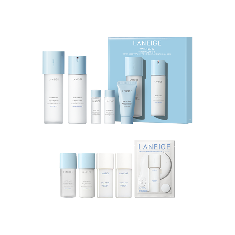 워터뱅크 블루 히알루로닉 기초 세트(중·건성) 160ml+120ml