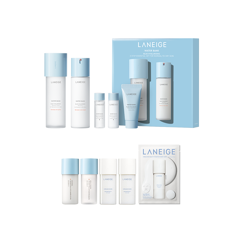 워터뱅크 블루 히알루로닉 기초 세트(지·복합용) 160ml+120ml