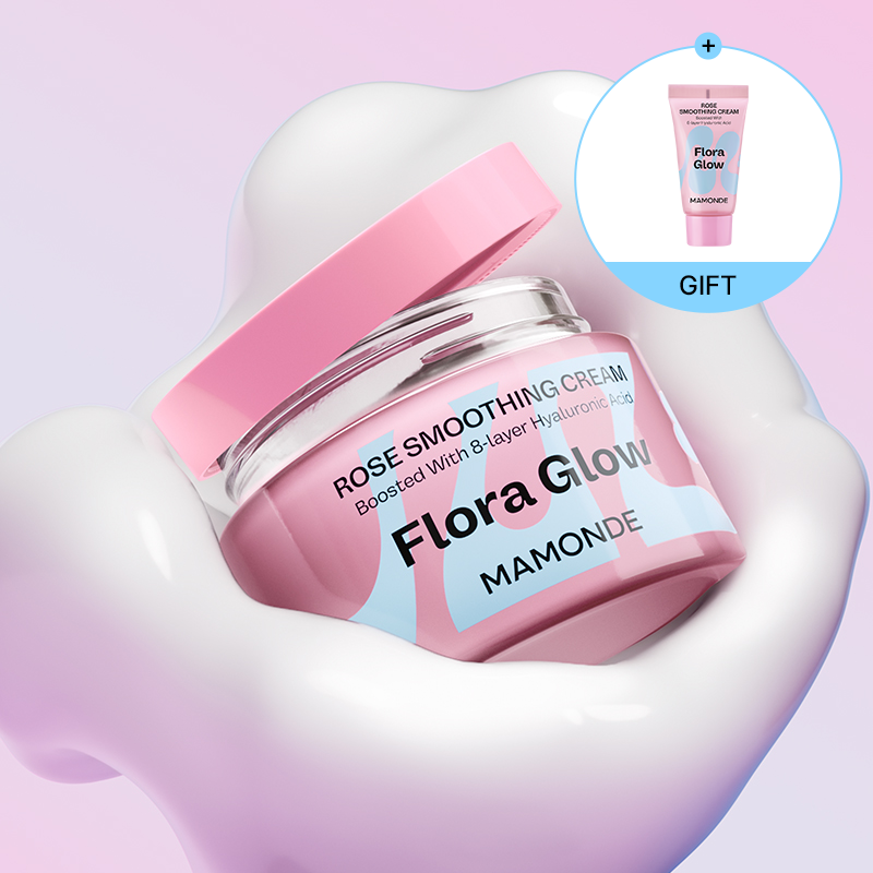 플로라 글로우 로즈 스무딩 크림 50ml