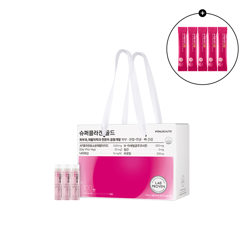 [프리미엄 라인] 슈퍼콜라겐 골드(100일) (원산지:상세설명참조)