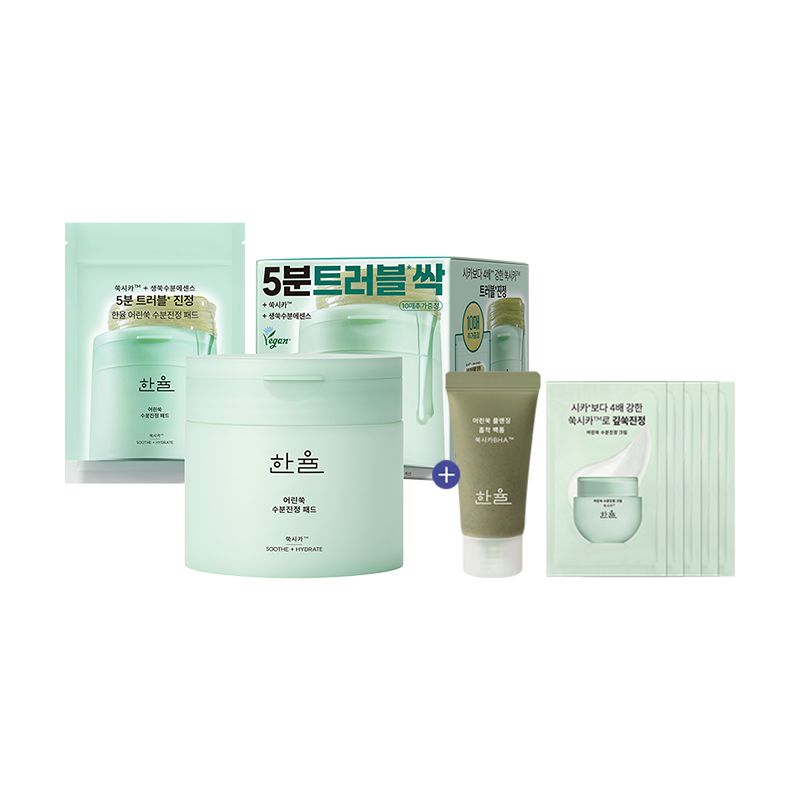 어린쑥 수분진정 패드 기획세트 (60매+10매)