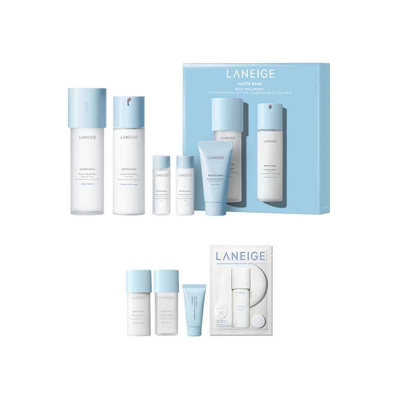 워터뱅크 블루 히알루로닉 기초 세트(지·복합용) 160ml+120ml