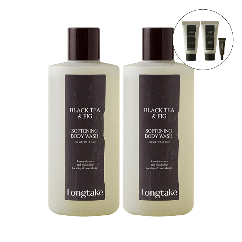 [2입] 블랙티앤피그 소프트닝 바디워시 (300mlx2)