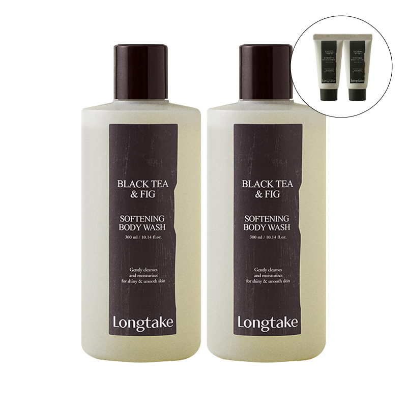 [2입] 블랙티앤피그 소프트닝 바디워시 (300mlx2)