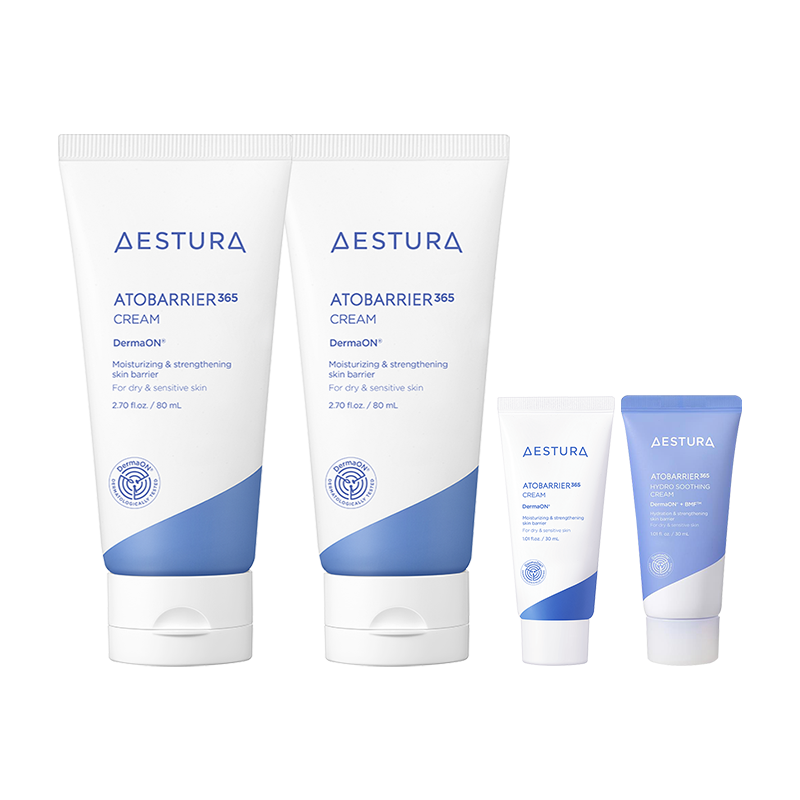 [더블] 아토베리어365 크림 80mlX2