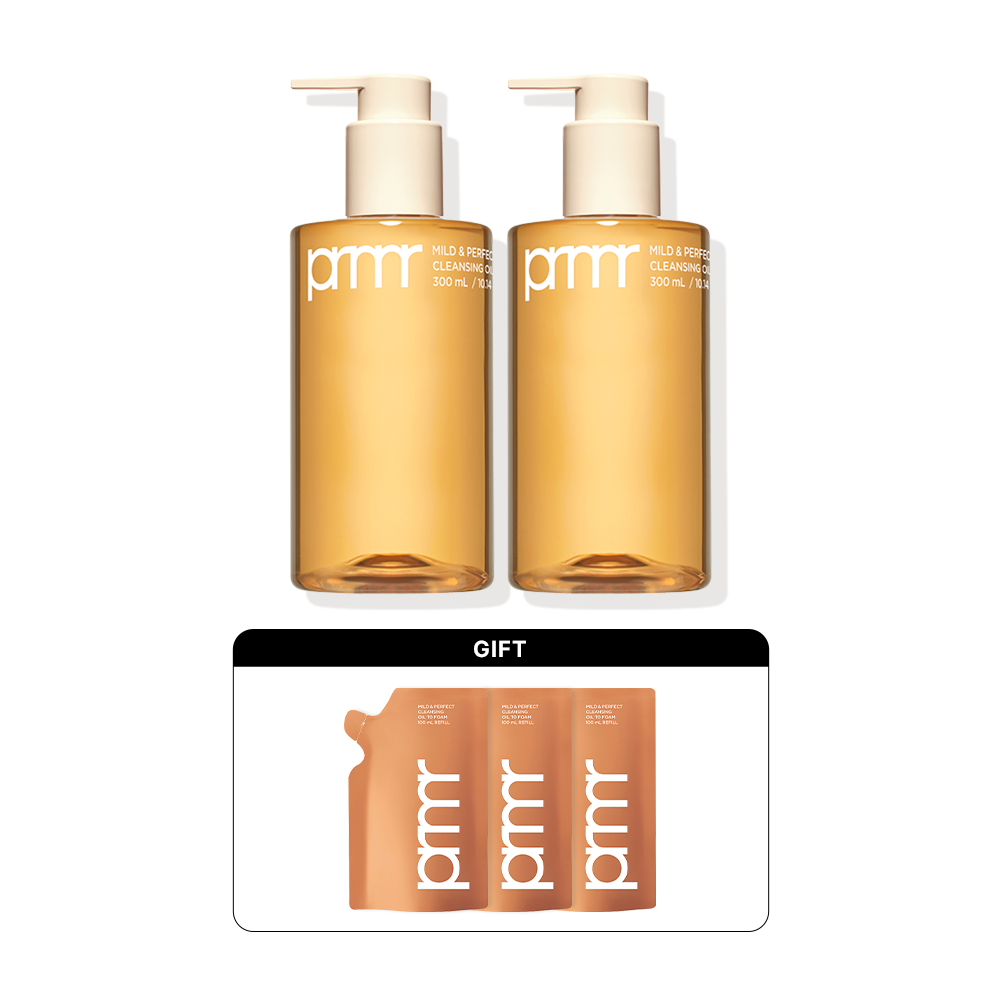 [더블] 마일드 앤 퍼펙트 클렌징 오일 투 폼 300ml